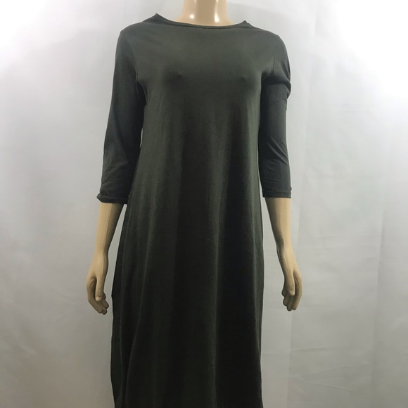 Zara Dresses & Skirts - ZARA 🍹chic Beautiful olive green Balloon Dress